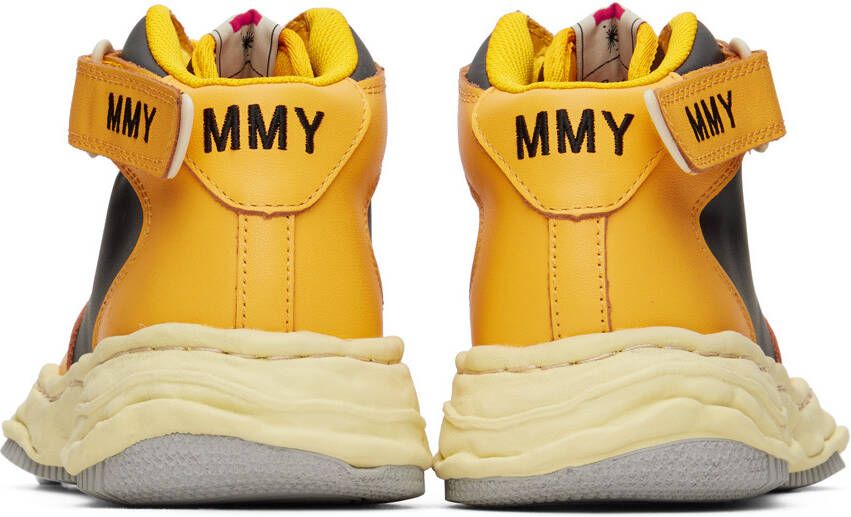 Miharayasuhiro Black & Yellow Wayne Sneakers