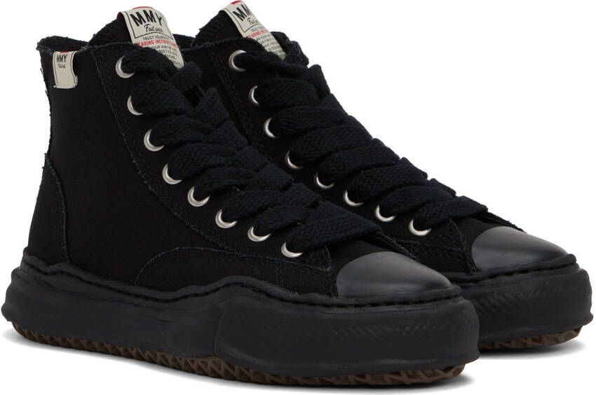 Miharayasuhiro Black Peterson High Sneakers