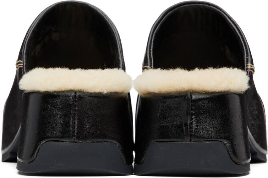 Miista Black Addie Clogs