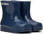 Mini Melissa Baby Navy Mini Welly Boots - Thumbnail 4