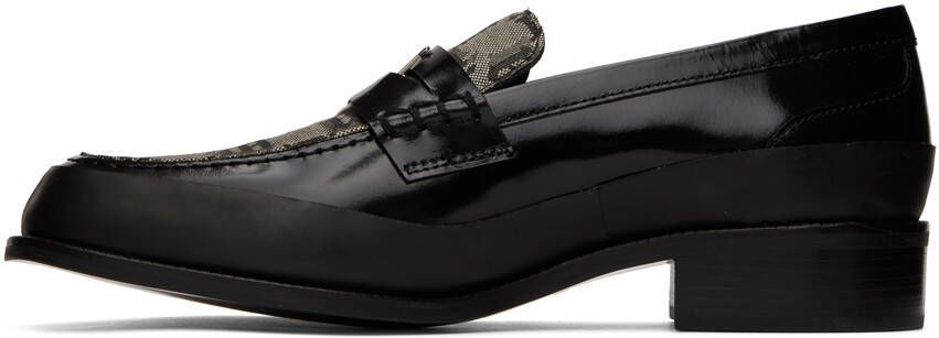 MISBHV Black & Beige 'The Brutalist' Loafers