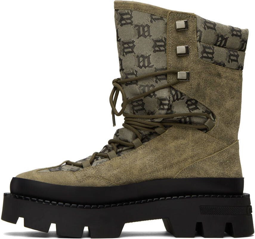 MISBHV Taupe 'The Ibiza' Combat Boots