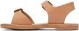 Misha & Puff Kids Tan Double Buckle Sandals - Thumbnail 3