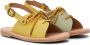 Misha & Puff Kids Yellow & Green Lace-Up Sandals - Thumbnail 4