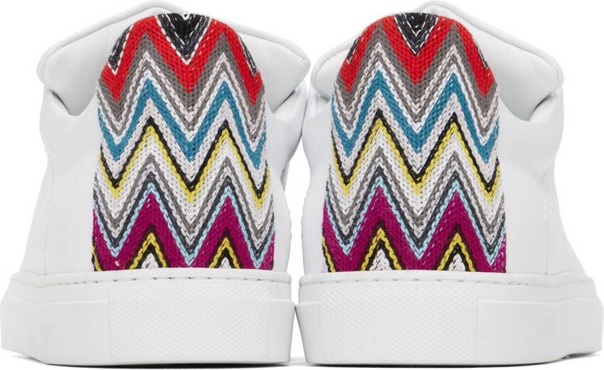 Missoni White Woven Sneakers