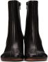 MM6 Maison Margiela Black 6 Anatomic Ankle Boots - Thumbnail 7