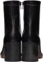 MM6 Maison Margiela Black 6 Anatomic Ankle Boots - Thumbnail 2