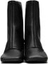 MM6 Maison Margiela Black Double Function Heeled Boots - Thumbnail 2