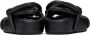 MM6 Maison Margiela Black Knotted Slingback Sandals - Thumbnail 2