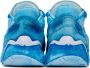 MM6 Maison Margiela Blue Distressed Sneakers - Thumbnail 2