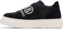 MM6 Maison Margiela Kids Black Elastic Logo Sneakers - Thumbnail 3