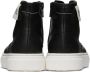 MM6 Maison Margiela Kids Black Lace-Up Sneakers - Thumbnail 2