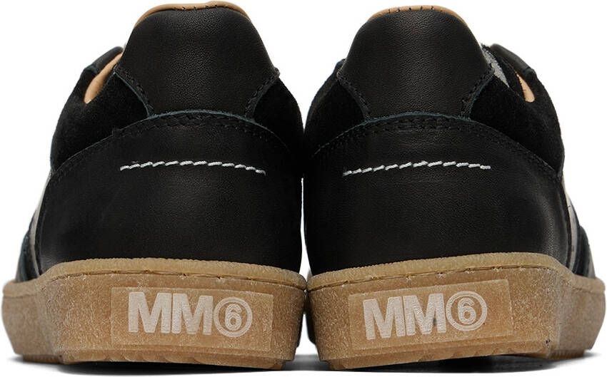 MM6 Maison Margiela Kids Black Low-Top Sneakers