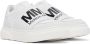 MM6 Maison Margiela Kids Gray & White Paneled Sneakers - Thumbnail 4