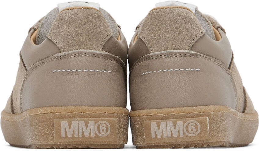 MM6 Maison Margiela Kids Tan Paneled Sneakers