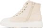 MM6 Maison Margiela Kids White Lace-Up High-Top Sneakers - Thumbnail 3