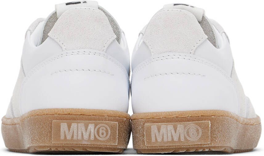 MM6 Maison Margiela Kids White Paneled Sneakers