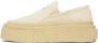 MM6 Maison Margiela Off-White Platform Sneakers - Thumbnail 3