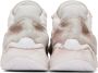 MM6 Maison Margiela Pink Distressed Sneakers - Thumbnail 2