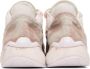 MM6 Maison Margiela Pink Smudged Sneakers - Thumbnail 2