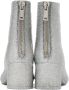 MM6 Maison Margiela Silver Glitter Boots - Thumbnail 2