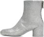 MM6 Maison Margiela Silver Glitter Boots - Thumbnail 3