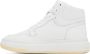 MM6 Maison Margiela White Basketball Sneakers - Thumbnail 3