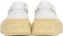 MM6 Maison Margiela White Platform Sneakers - Thumbnail 2