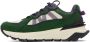 Moncler Beige & Green Lite Runner Sneakers - Thumbnail 3