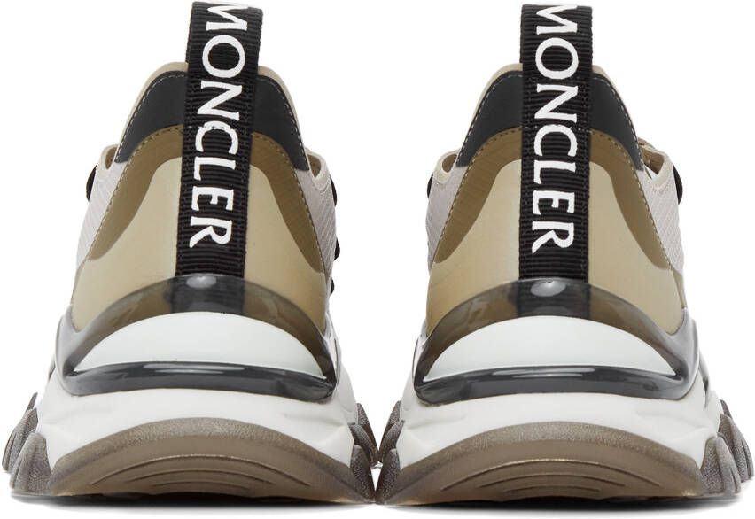 Moncler Beige & Khaki Leave No Trace Light Sneakers
