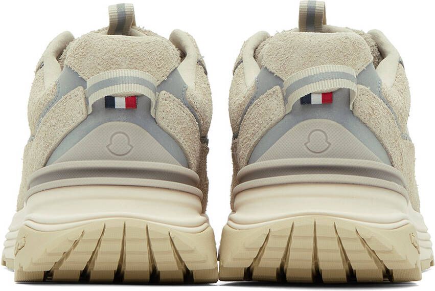 Moncler Beige Lite Runner Sneakers