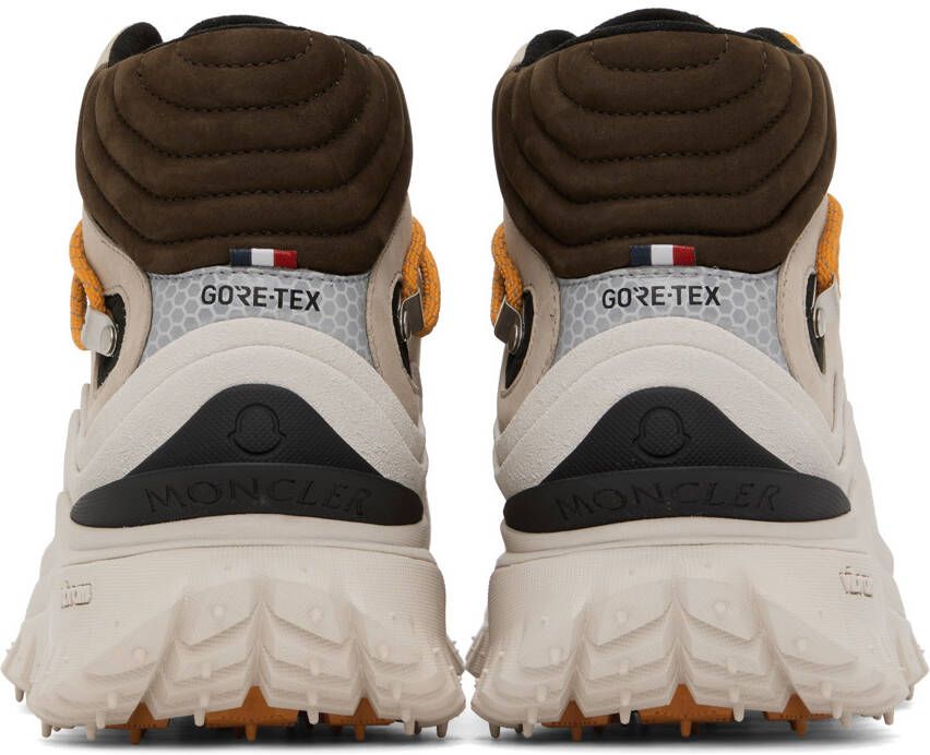 Moncler Beige Trailgrip GTX High Sneakers