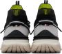 Moncler Black & Gray Monte Sneakers - Thumbnail 2