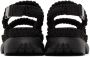 Moncler Black Belay Sandals - Thumbnail 2