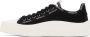 Moncler Black Canvas Glissiere Sneakers - Thumbnail 3