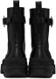 Moncler Black Carinne Lace-Up Boots - Thumbnail 4