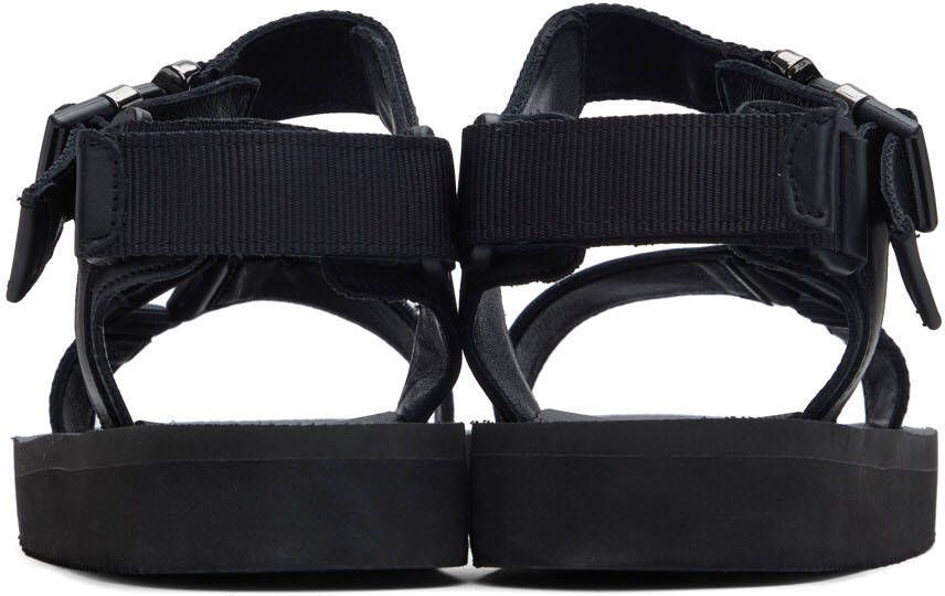 Moncler Black Flavia Buckle Sandals