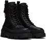 Moncler Black Konture Pocket Boots - Thumbnail 4