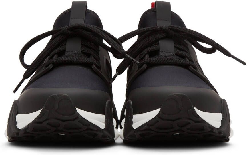 Moncler Black Lunarove Low-Top Sneakers