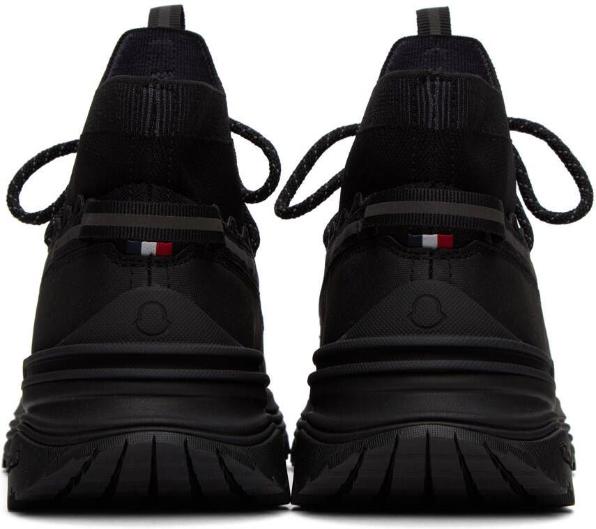 Moncler Black Monte Runner High Sneakers