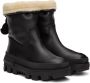 Moncler Black Moscova Ankle Boots - Thumbnail 4