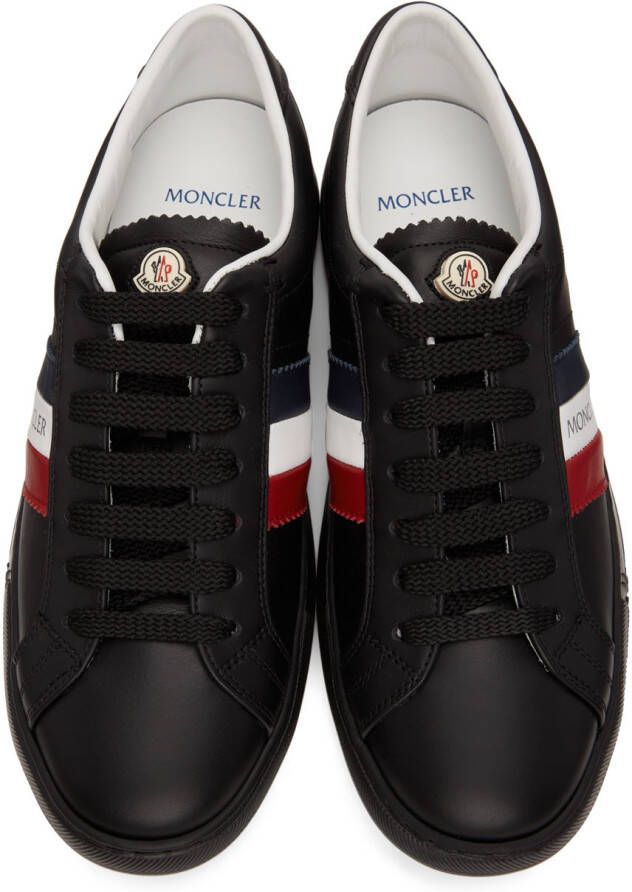 Moncler Black New Monaco Low Sneakers