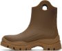 Moncler Brown Misty Rain Boots - Thumbnail 3