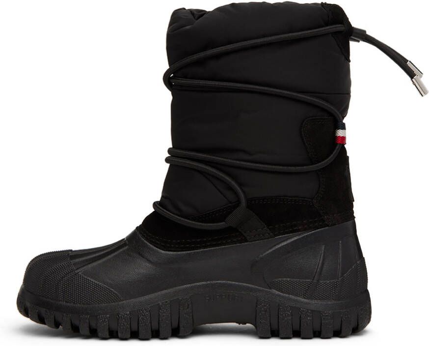 Moncler Enfant Kids Black Chris Snow Boots