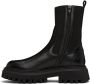 Moncler Enfant Kids Black Petit Neue Chelsea Boots - Thumbnail 3