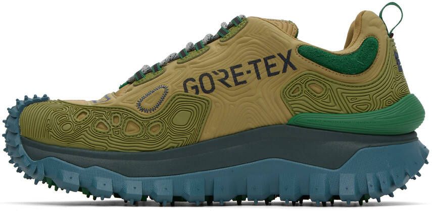Moncler Genius Moncler Salehe Bembury Green Trailgrip Grain Sneakers