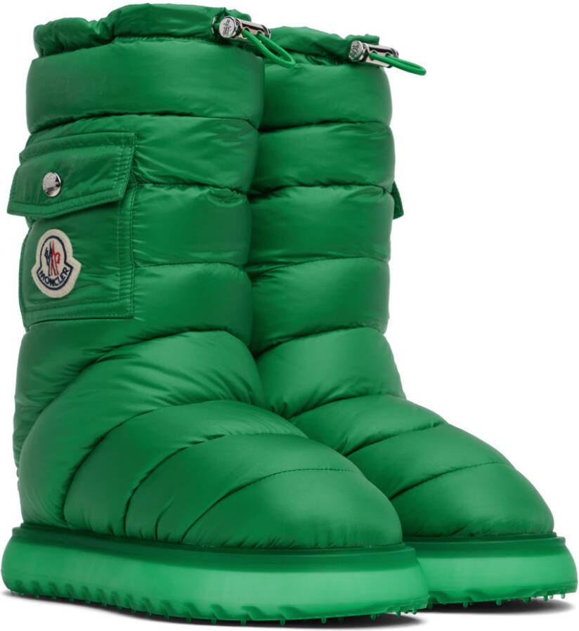 Moncler Green Gaia Boots