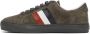Moncler Grey Suede New Monaco Sneakers - Thumbnail 3