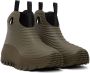 Moncler Khaki Aqua High Rain Boots - Thumbnail 4