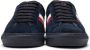 Moncler Navy Suede New Monaco Sneakers - Thumbnail 2